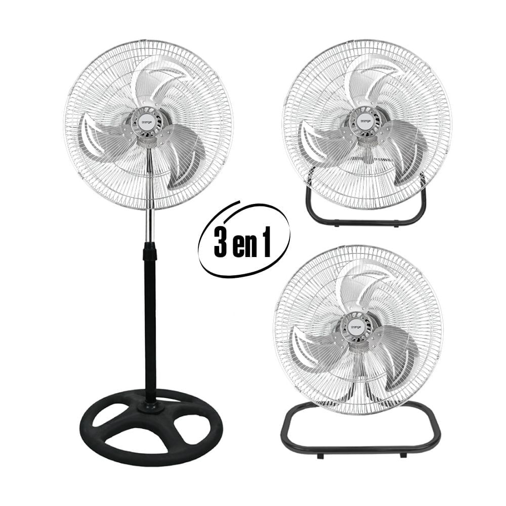 Ventilador Industrial 18"" 100W 3 en 1 Orange