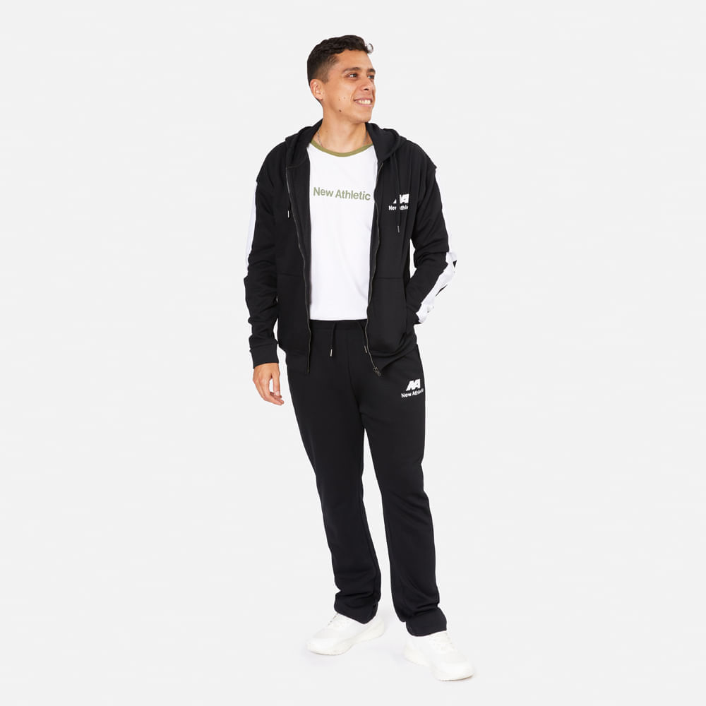 Buzo New Athletic Valen Club 009-0202 para Hombre XL Negro