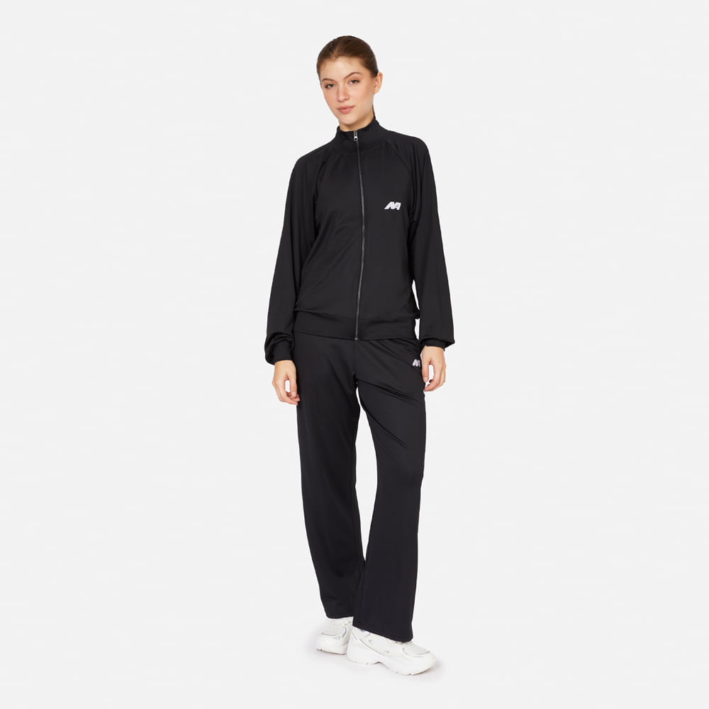 Buzo New Athletic Irina Essential 067-0202 para Mujer 0M Negro