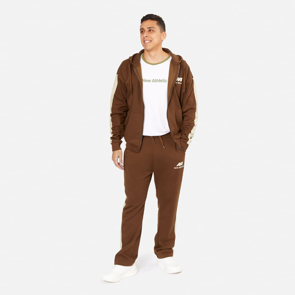 Buzo New Athletic Valen Club 009-1818 para Hombre 0S Marrón