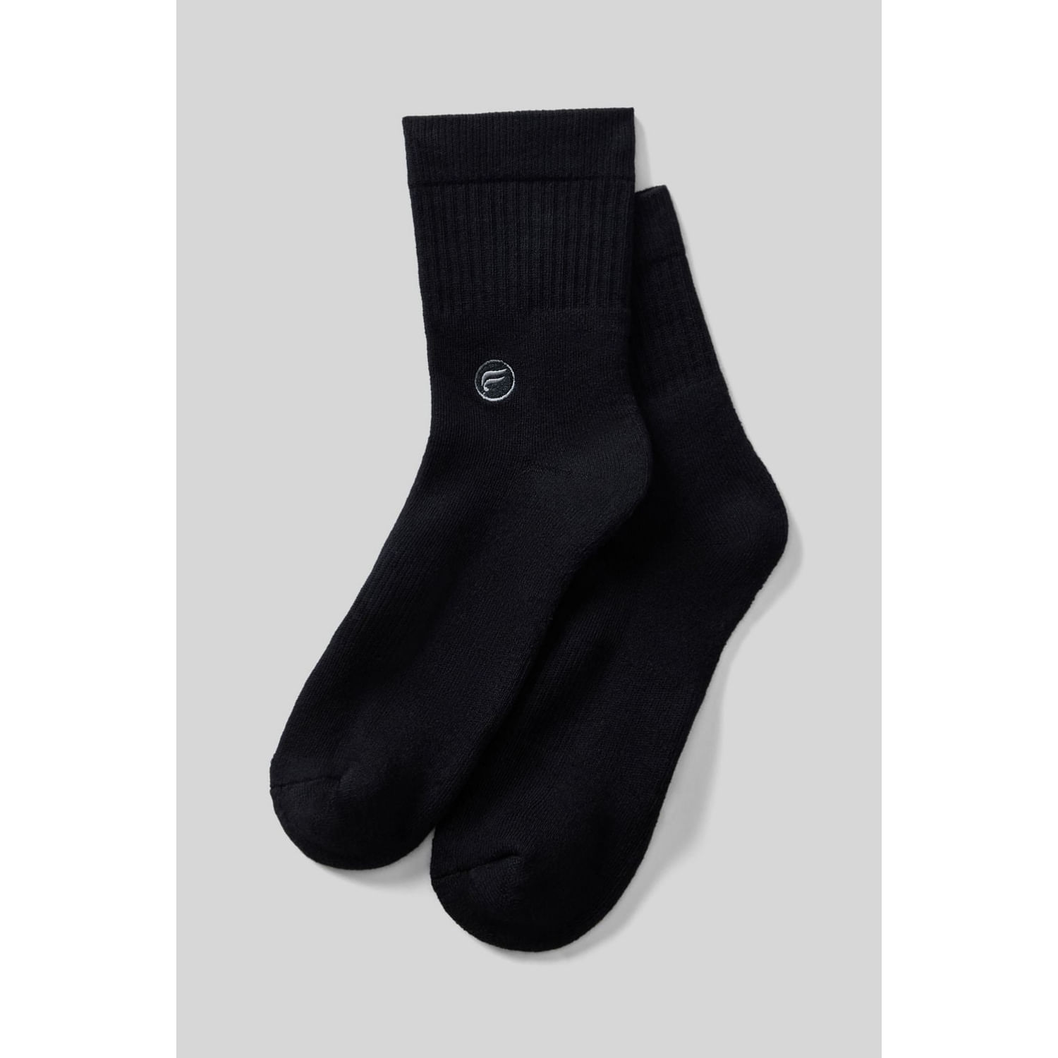 Medias Deportivas Fabletics Unisex Fbsc2500508-0001-m/l Negro S/M