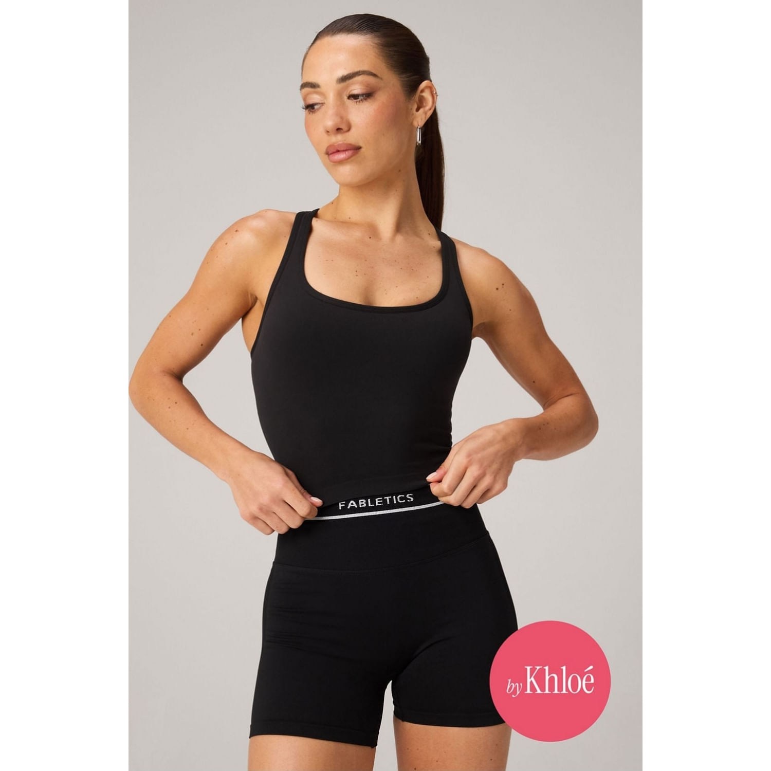 Polo Deportivo Fabletics Mujer Fbtk2500568-15200-xs Negro S