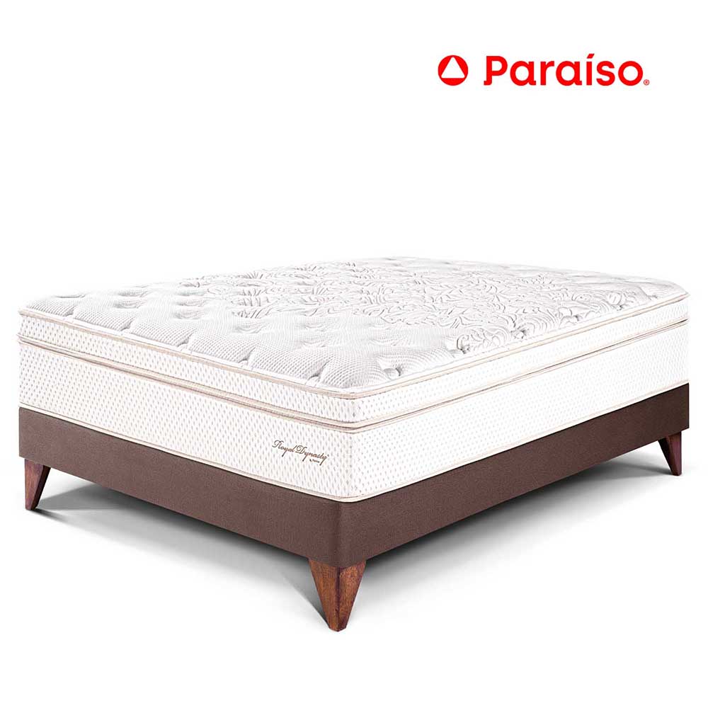 Cama Europea Royal Dynasty - Chocolate 1.5 Plz