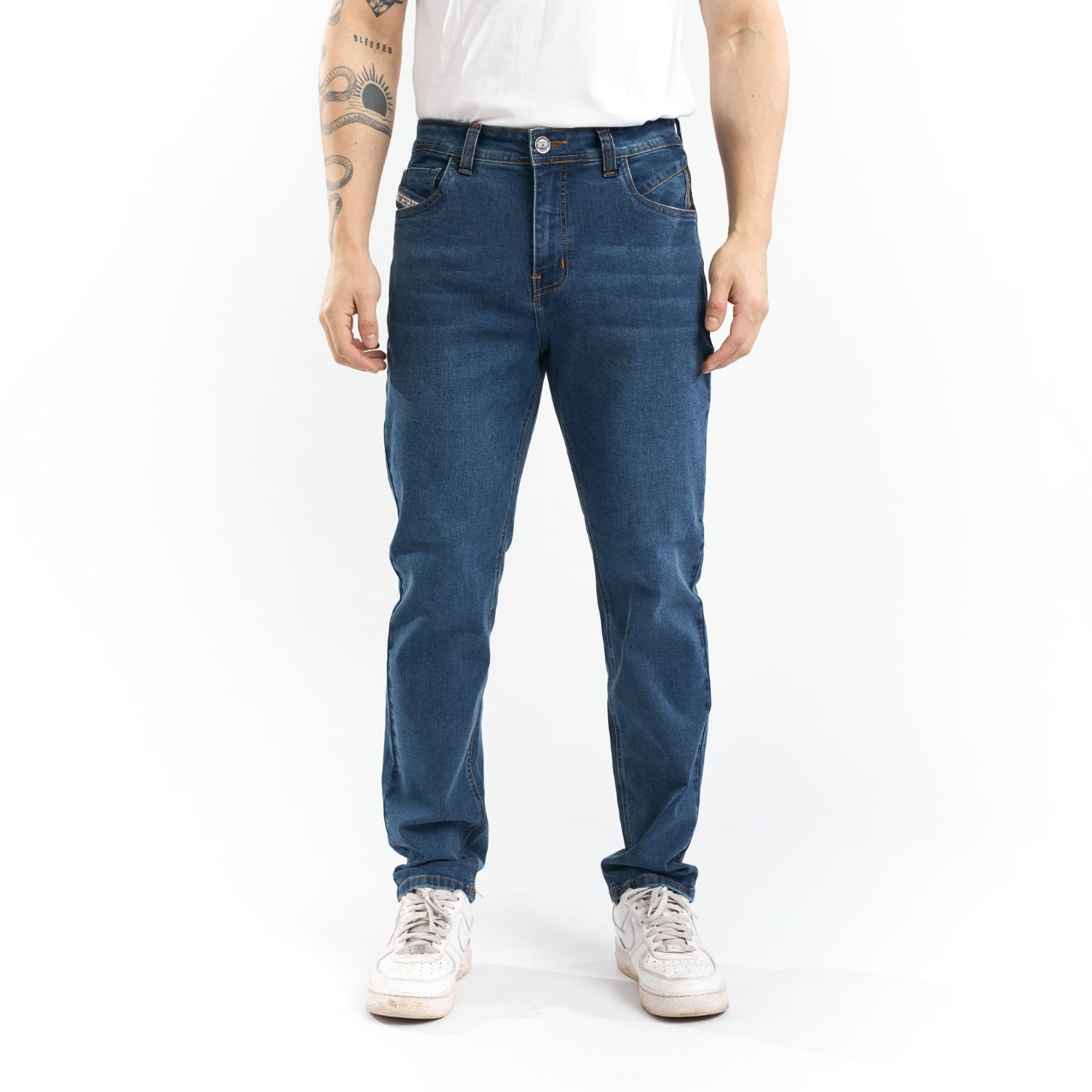 Jean Hombre Pirlo Parada 111 Azul Talla 30