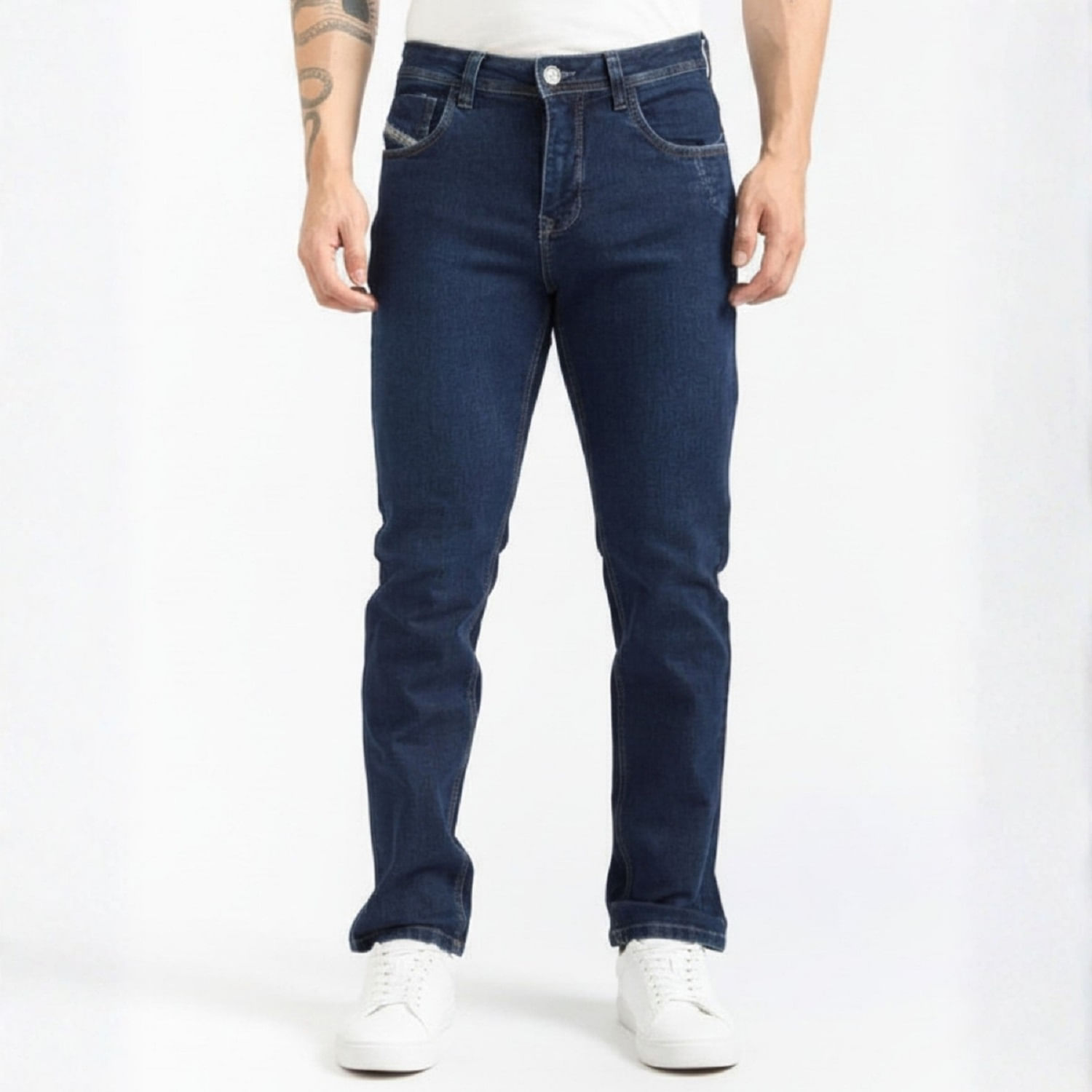 Jean Hombre Franklie Parada 111 Azul Talla 30