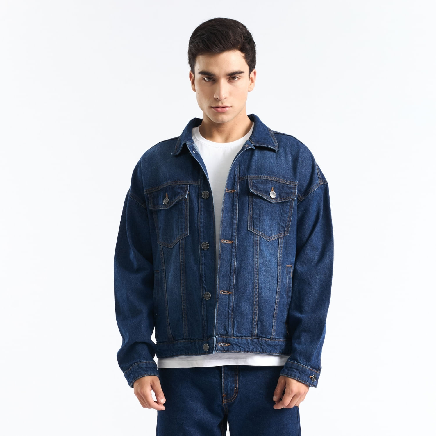 Casaca Hombre Ivans Parada 111 Azul Talla S
