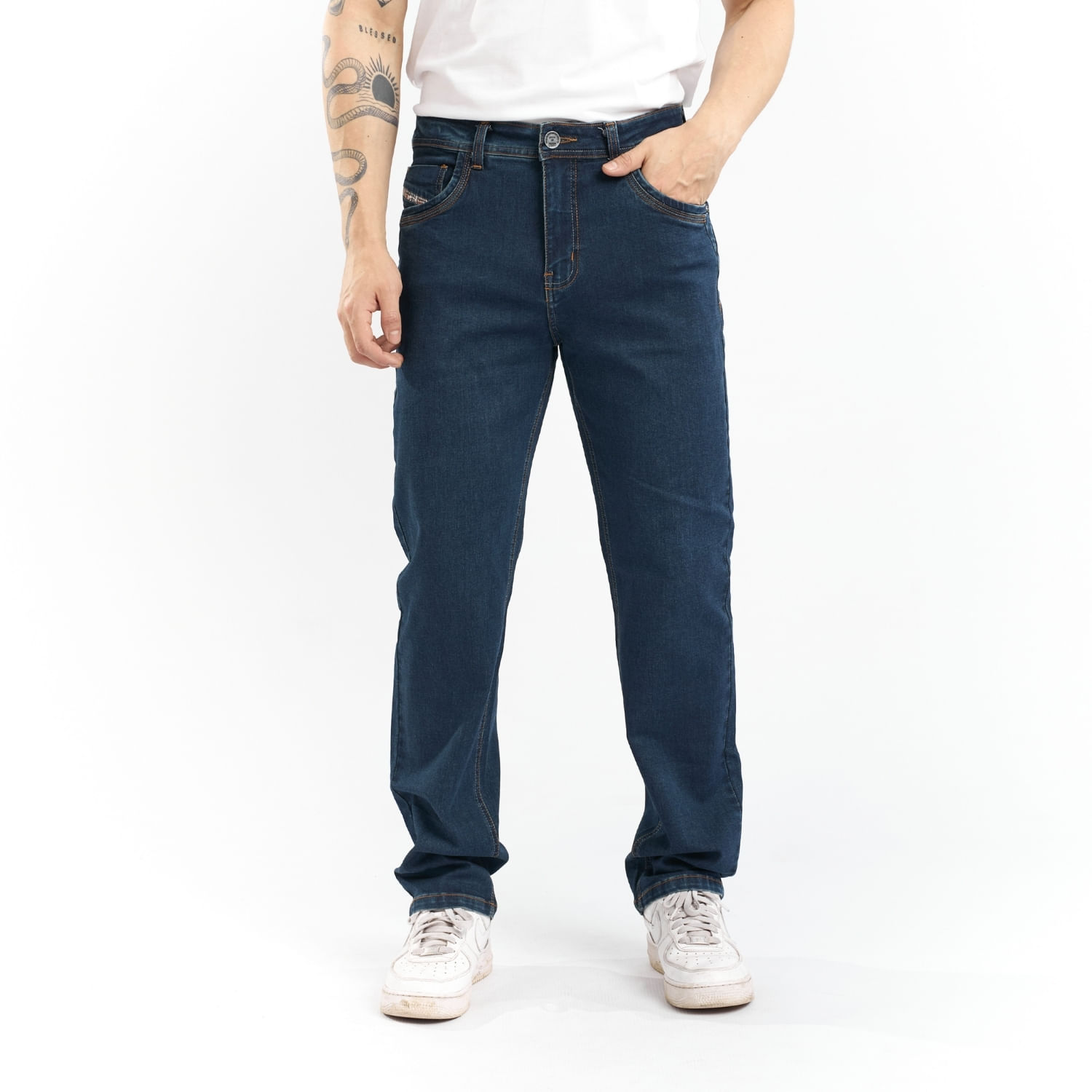 Jean Hombre Valverde Parada 111 Azul Talla 32