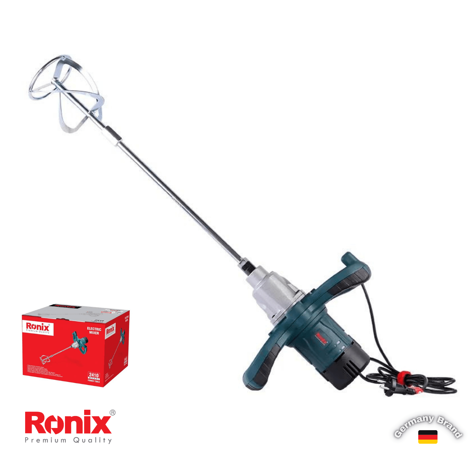 Mezcladora de Pintura y Cemento 1300W RONIX 2410