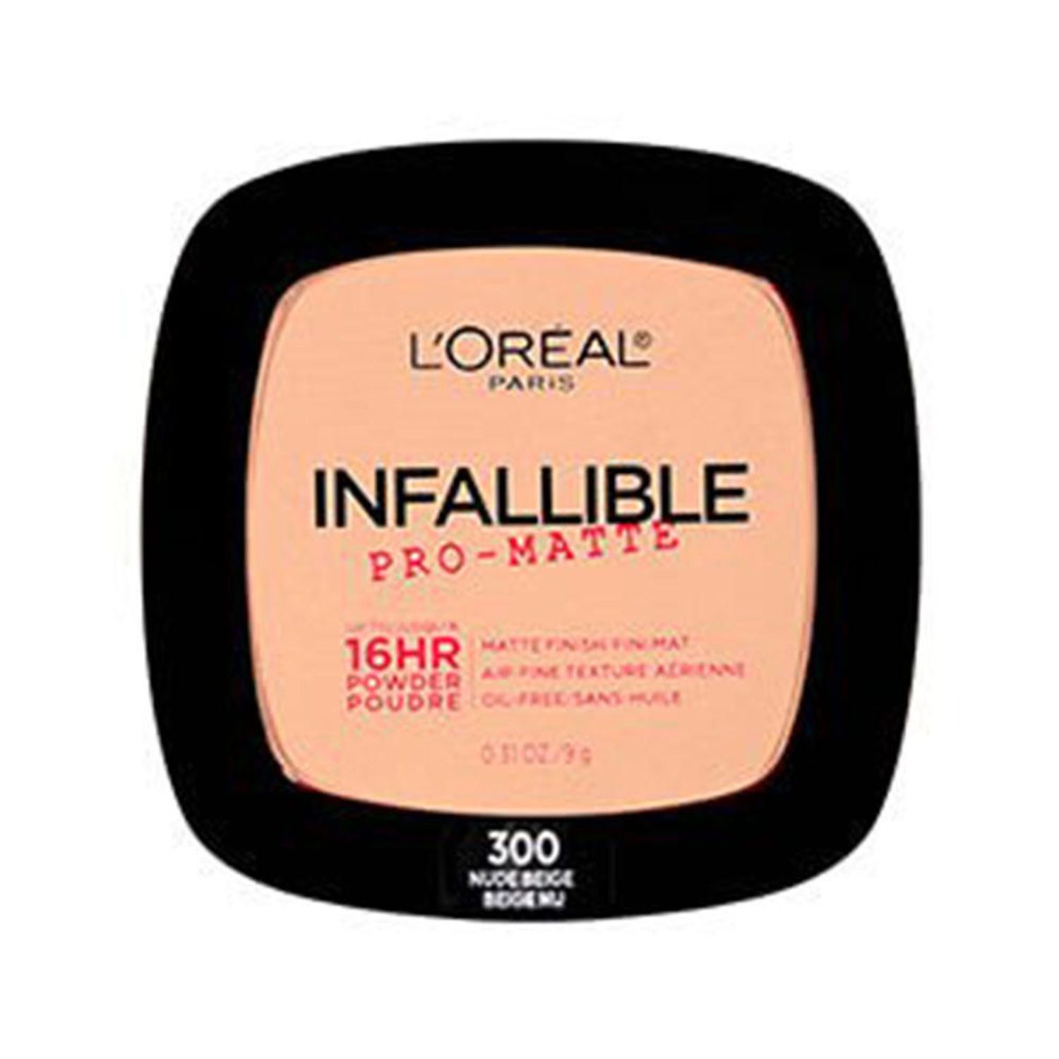 Polvo Compacto Infallible Pro-Matte tono Nude Beige 9.5 g L'Oréal Paris Maquillaje | Oechsle tonos de compacto loreal infallible