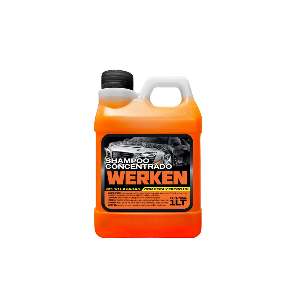 Shampoo con cera Werken 1 litro