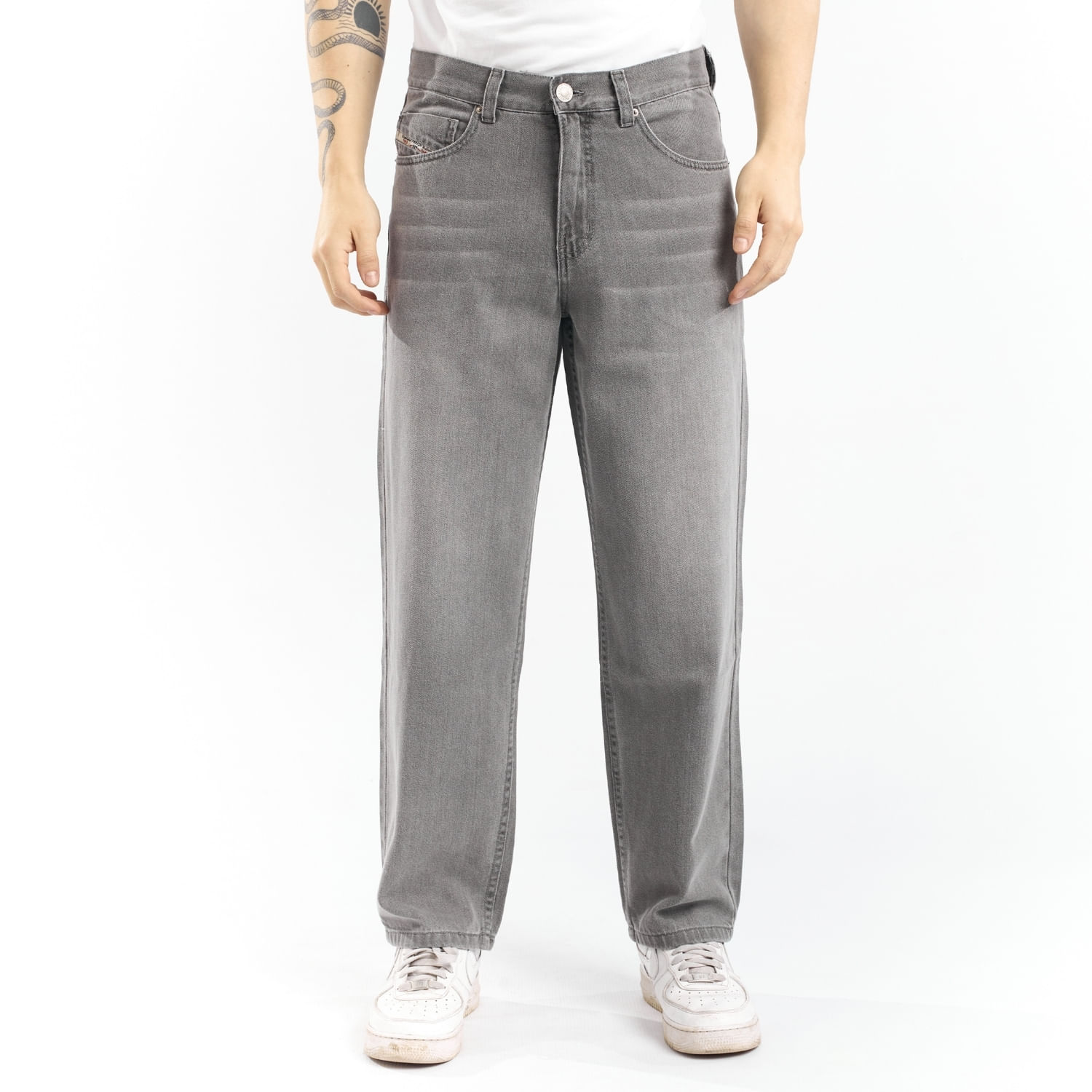 Jean Hombre Oliverz Parada 111 Gris Talla 28