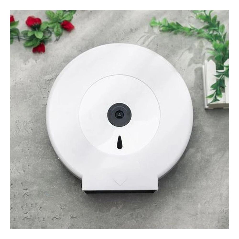 Soporte de papel higienico jumbo en blanco y negro para hogar y espacios comunes