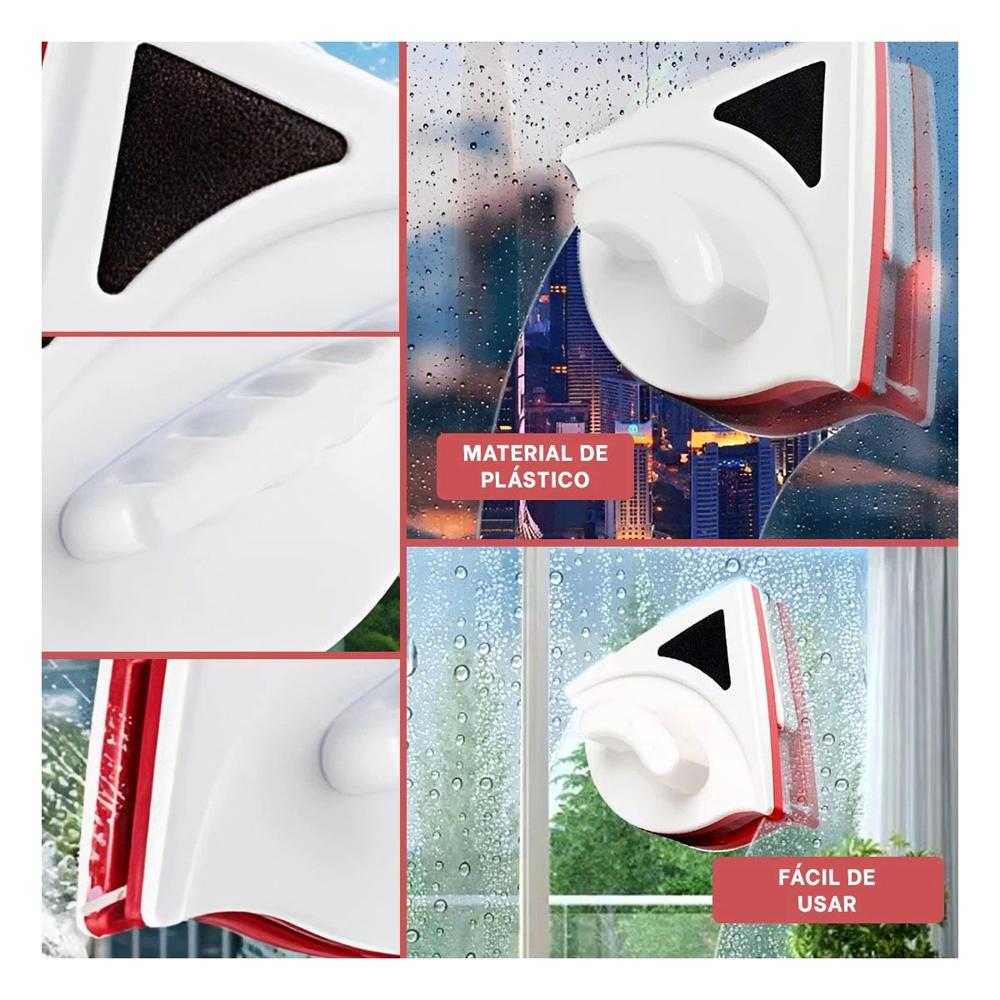 Limpia Herramienta Magnetica Rojo Triangular Comoda y Facil de Usar Y Ligas Regalo
