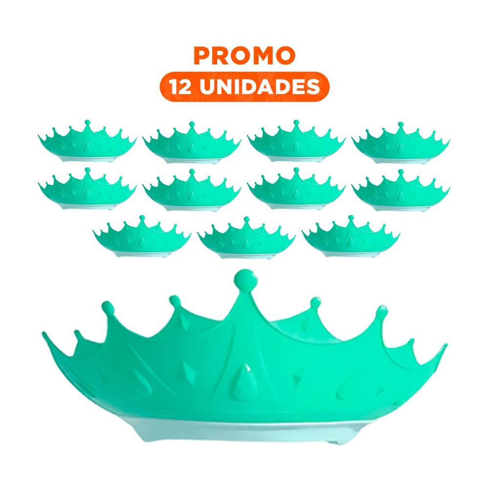 Pack12 Protector de Aseo para Ninos Ajustable Verde Agua