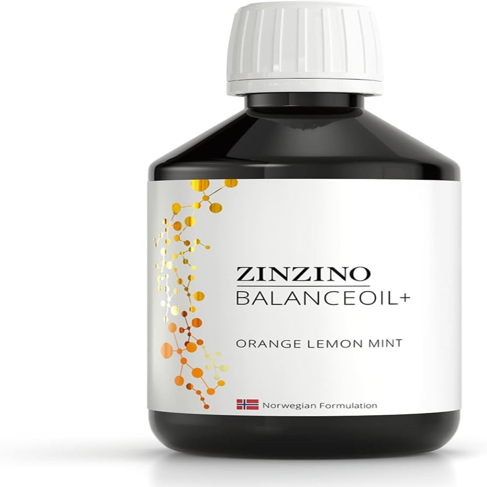 Zinzino BalanceOil  Omega 3 Líquido Sabor Naranja Limón Menta