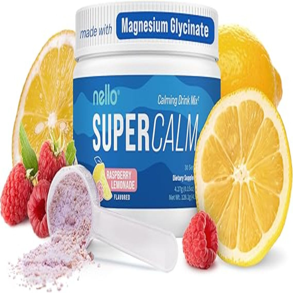 Nello Supercalm  Mezcla de bebida en polvo en envase reductor de cortisol  4.74g