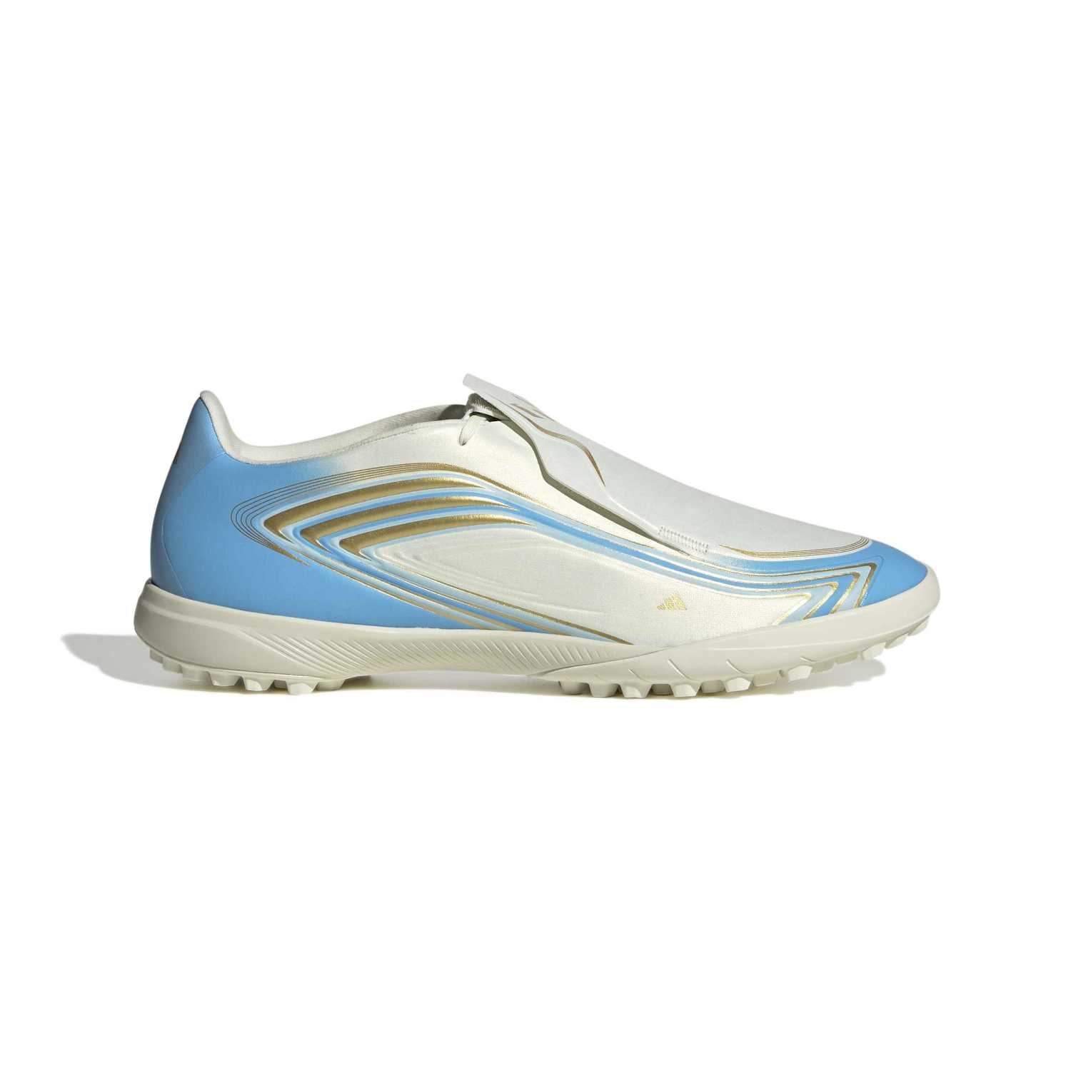 Zapatillas De Futbol Adidas Hombre F50 Messi League Tf Beige 11.5 US