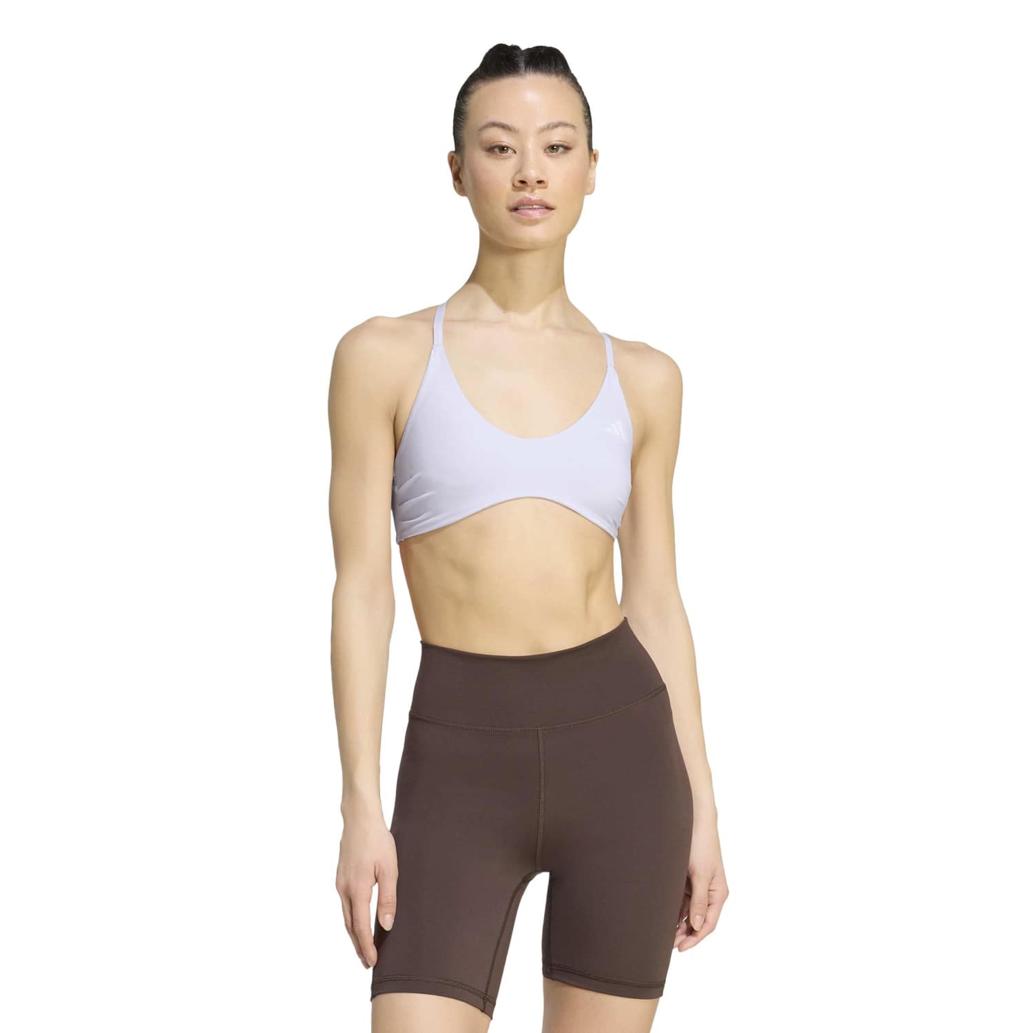Top Deportivo Adidas Mujer Opt Ess Ls Bra Púrpura L