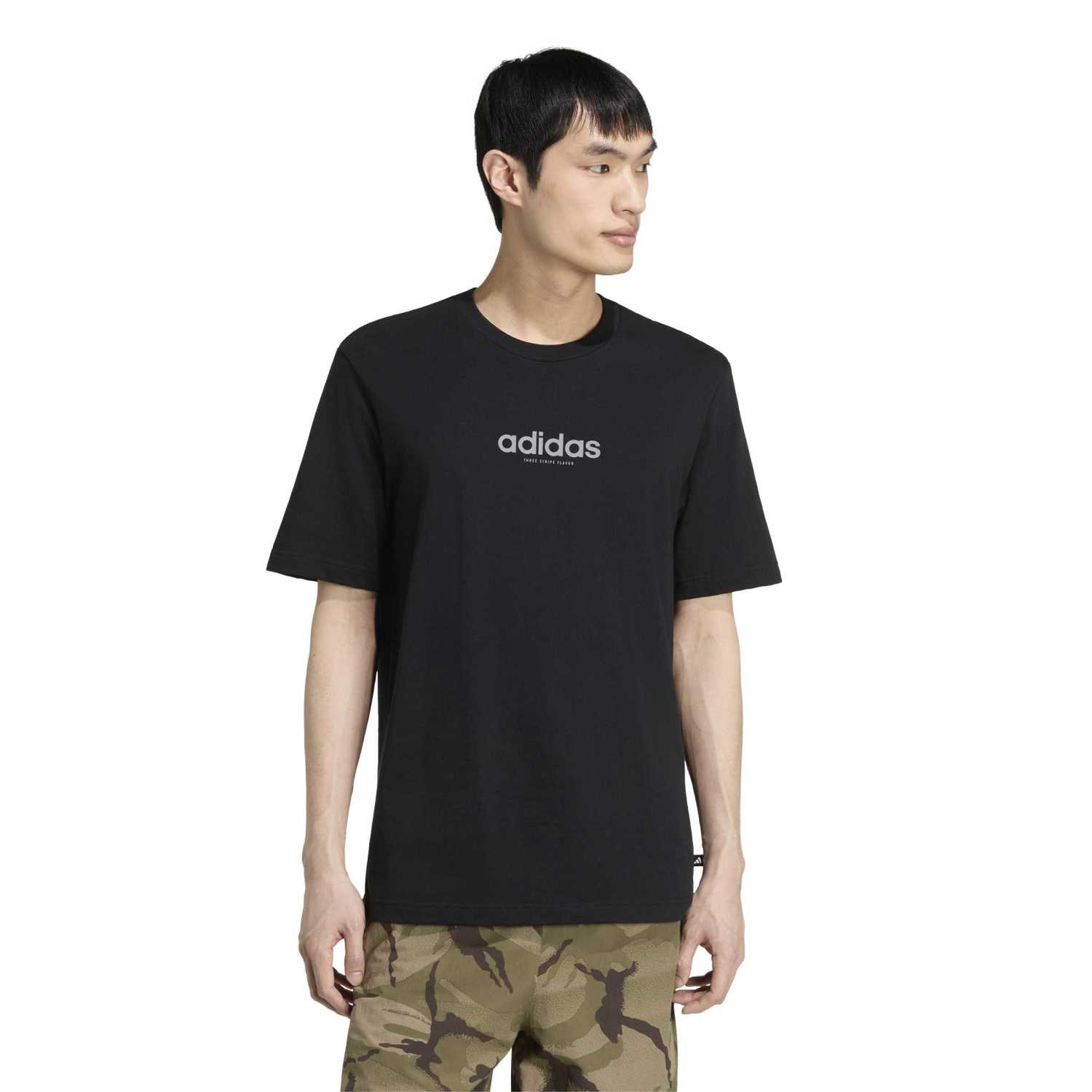 Polo Deportivo Adidas Hombre M Burger T Negro S