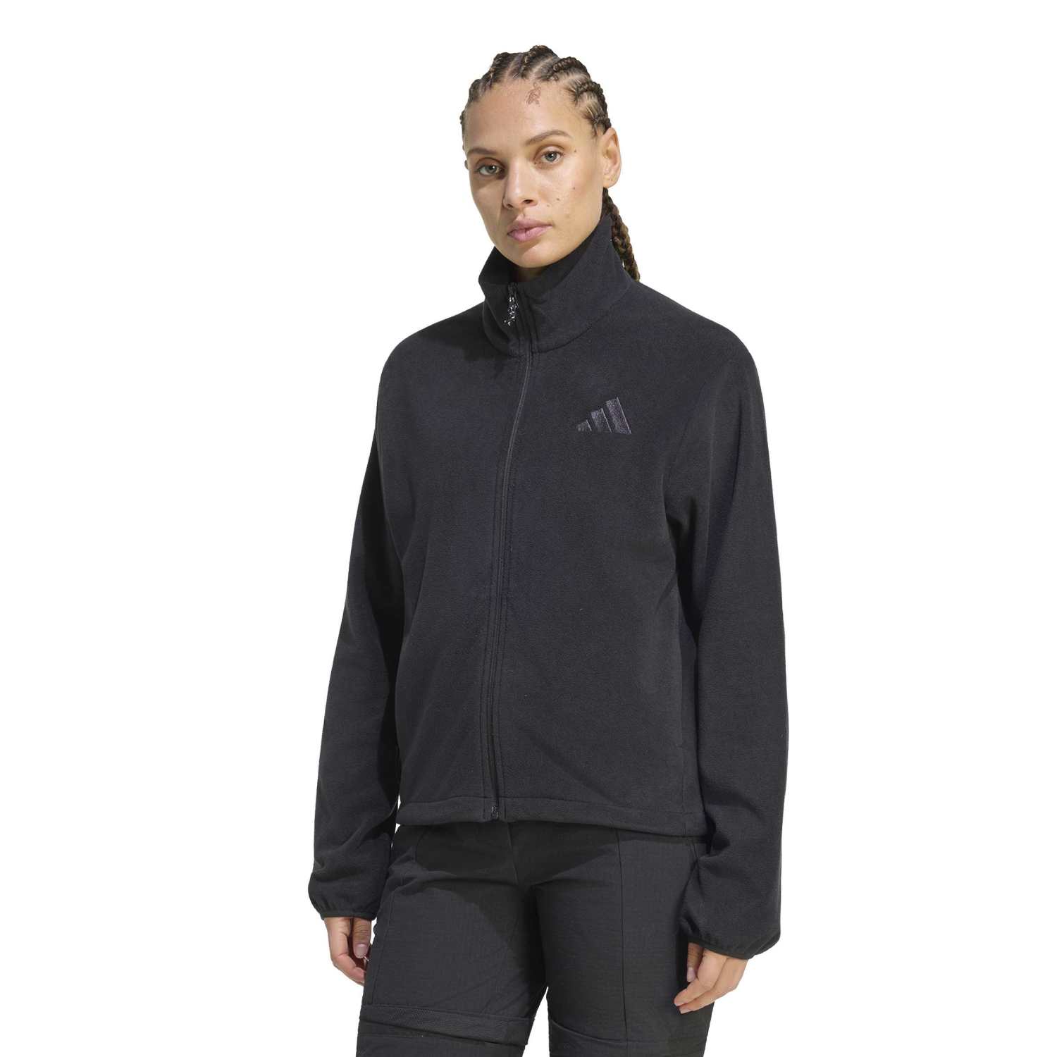 Casacas Deportivas Adidas Terrex Mujer W Mt Fz Fleece Negro S