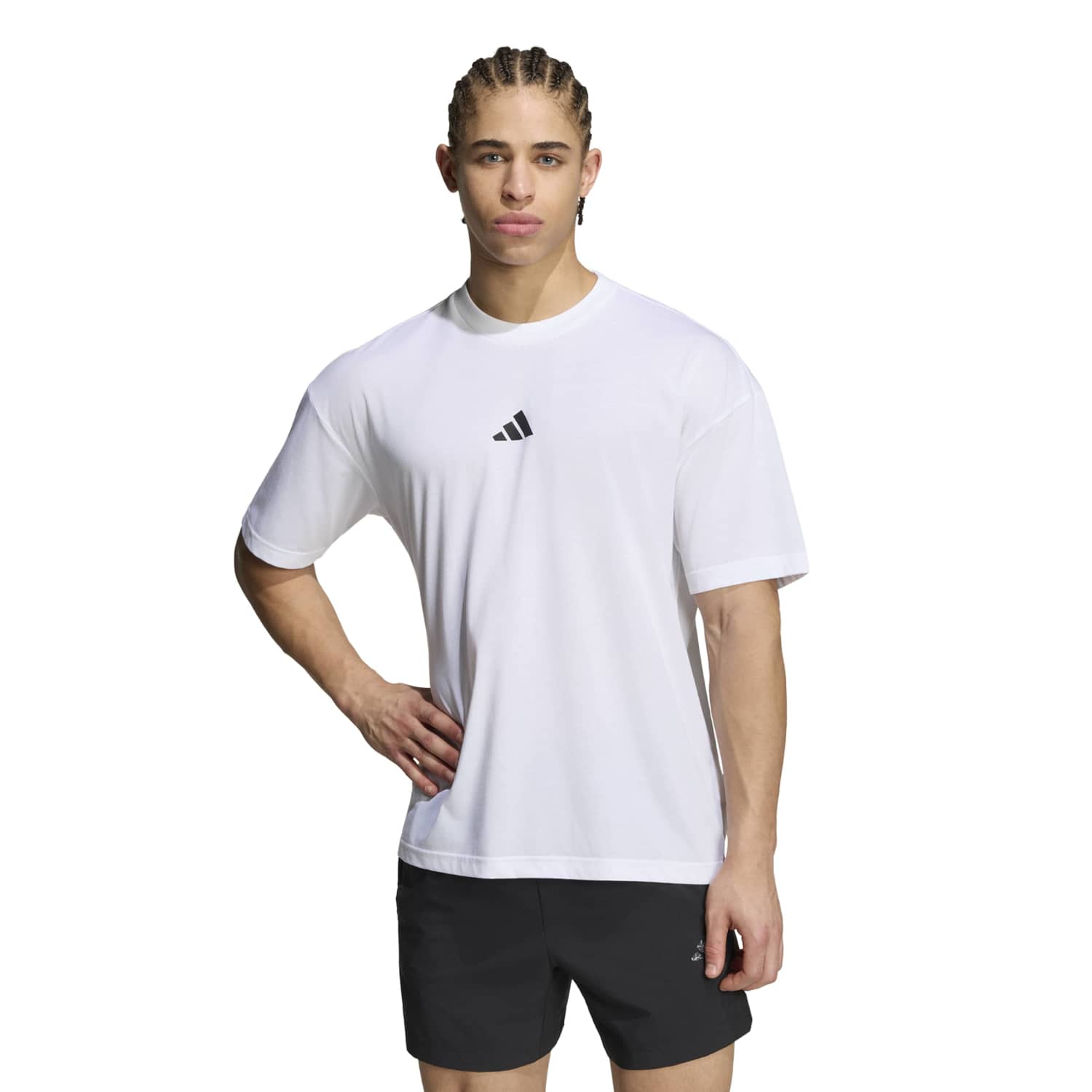 Polo Deportivo Adidas Hombre M Manga G T Blanco L