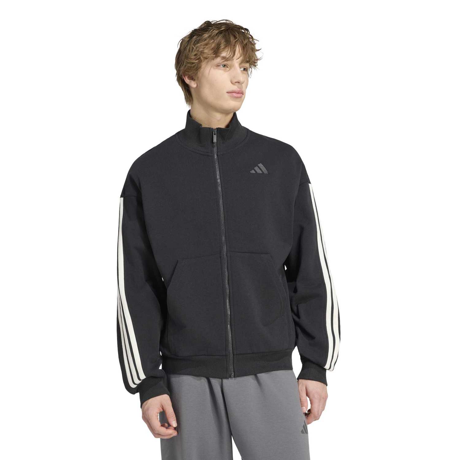 Casacas Deportivas Adidas Hombre M Ak 3s Tt Negro L