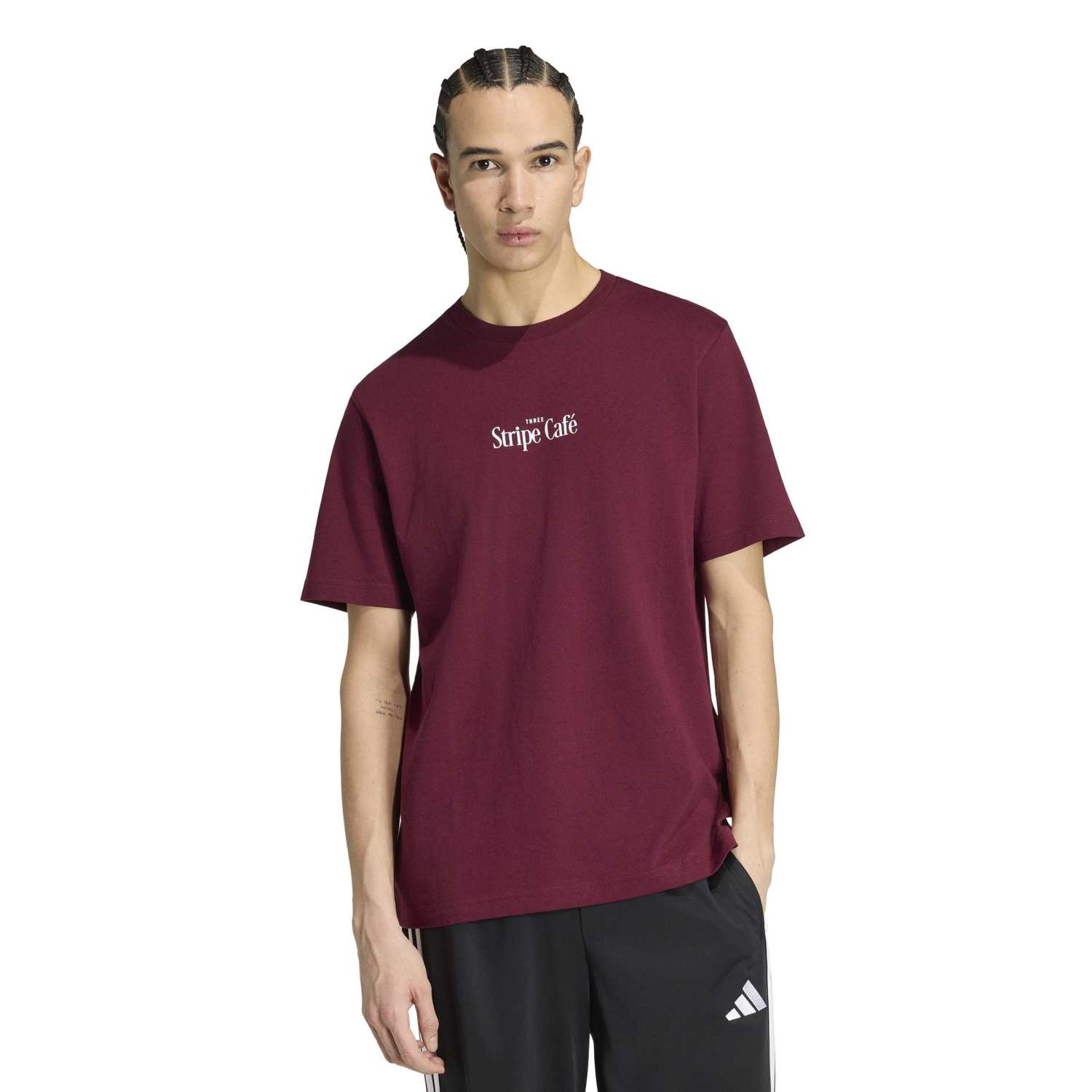 Polo Deportivo Adidas Hombre M Donut Bag T Granate M
