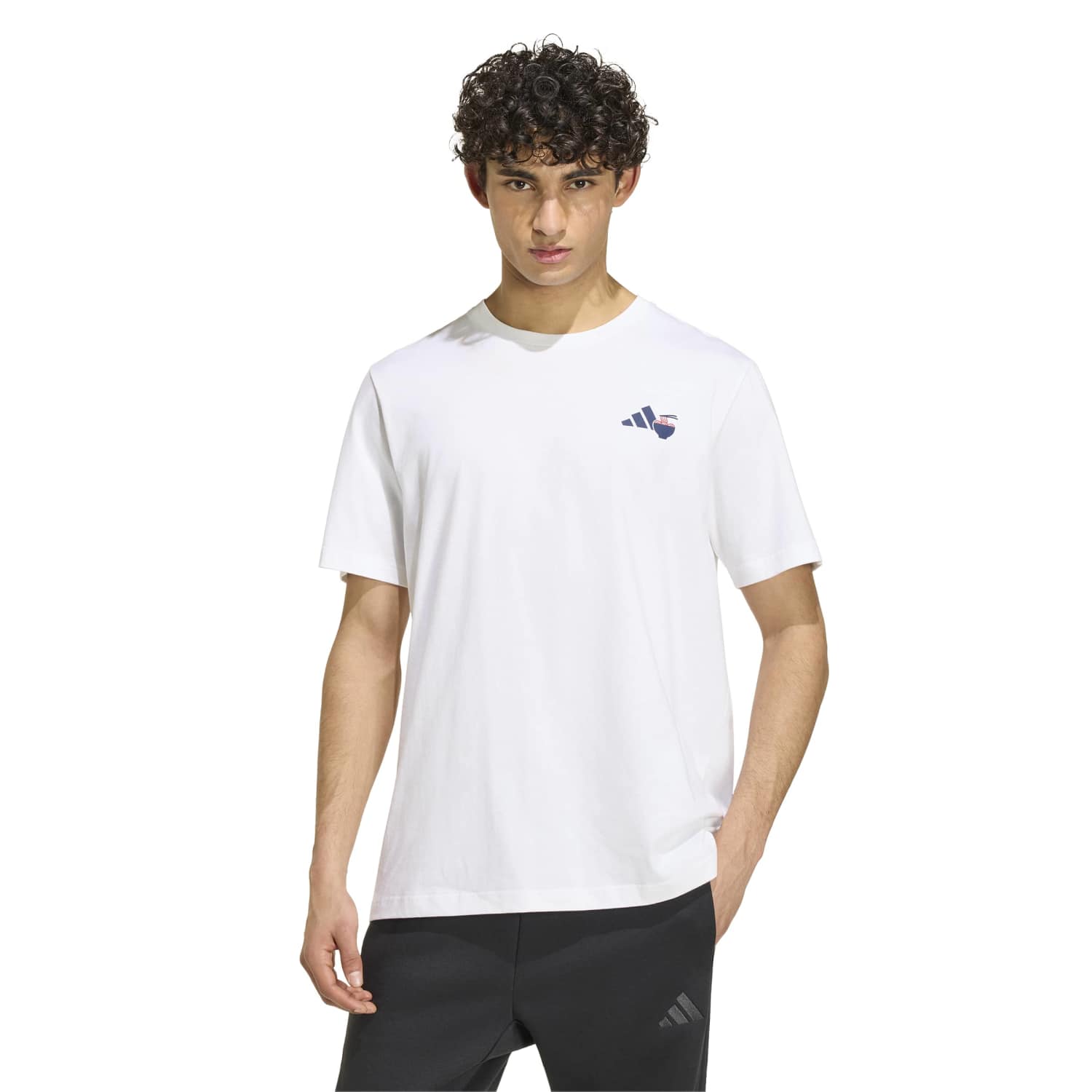Polo Deportivo Adidas Hombre M Ramen T Blanco M