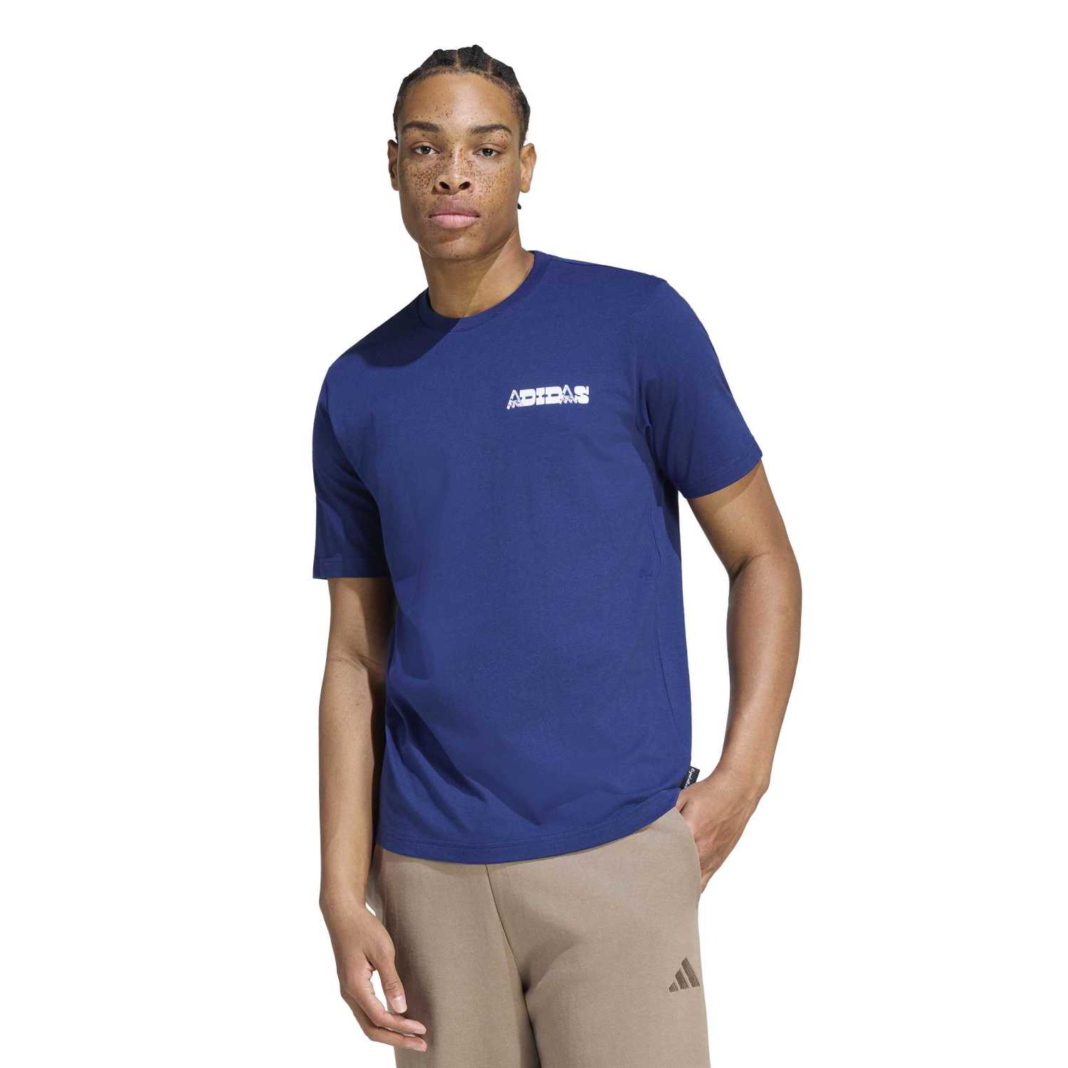 Polo Deportivo Adidas Hombre M Nov Card T Azul M