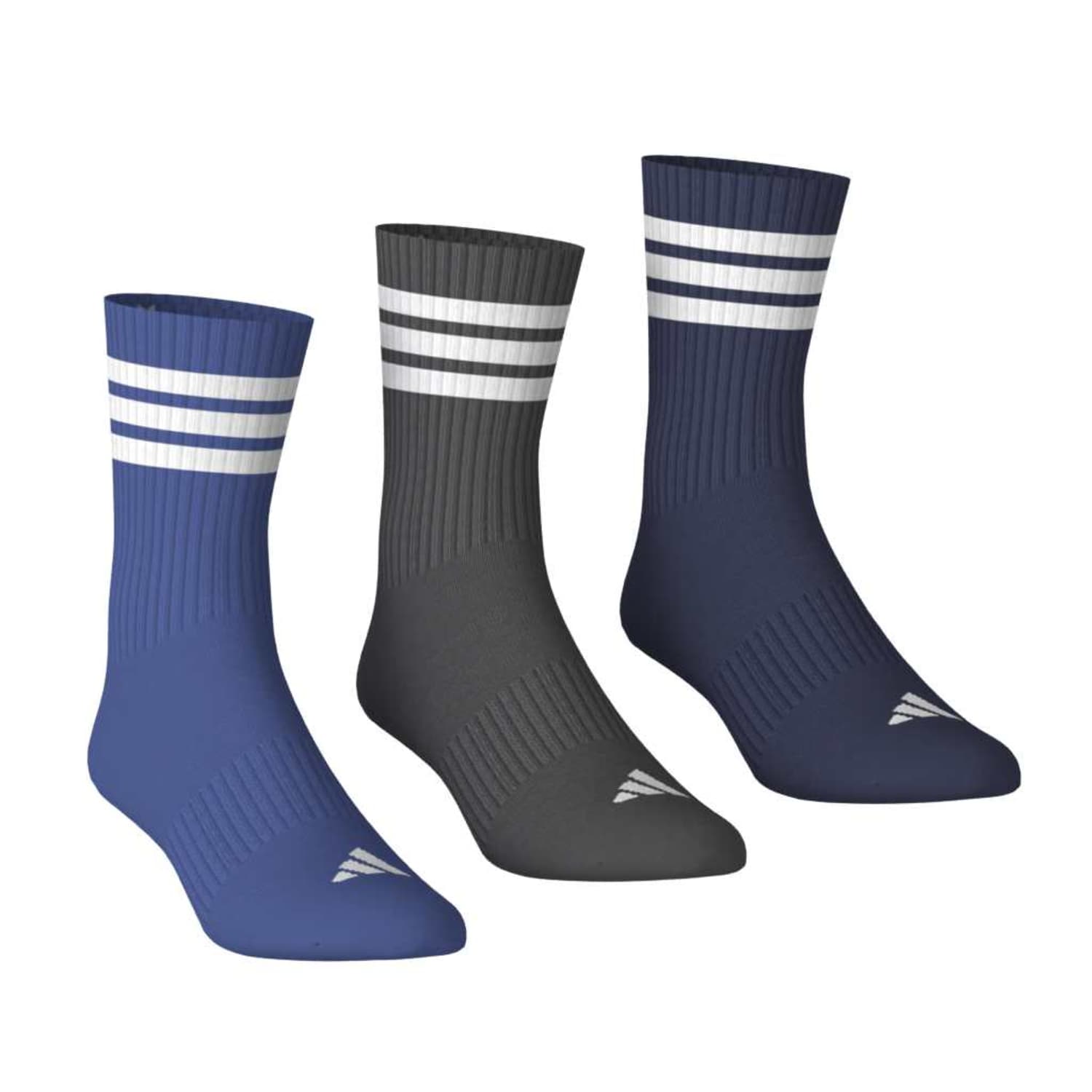 Medias Deportivas Adidas 3s Ess C Crw 3p Azul L