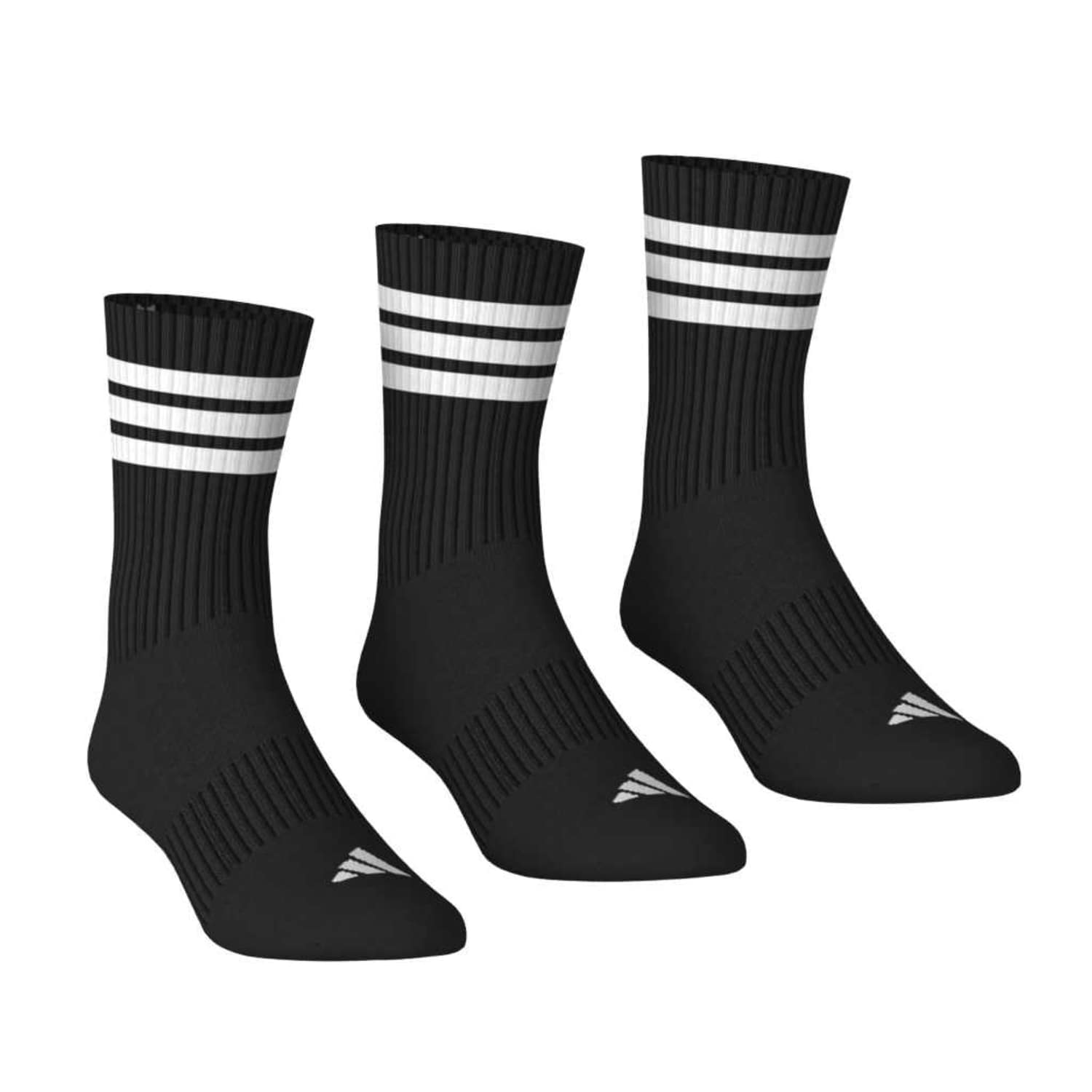 Medias Deportivas Adidas 3s Ess C Crw 3p Negro L