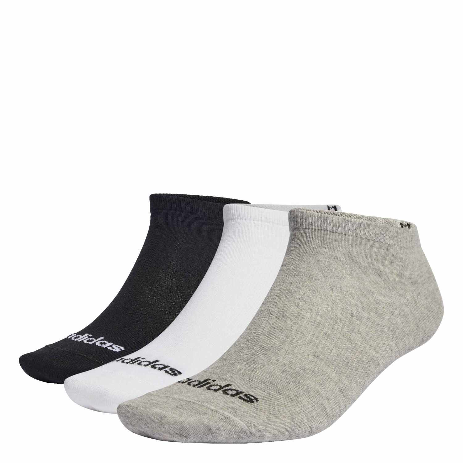 Medias Deportivas Adidas T Lin Low 3p Gris L