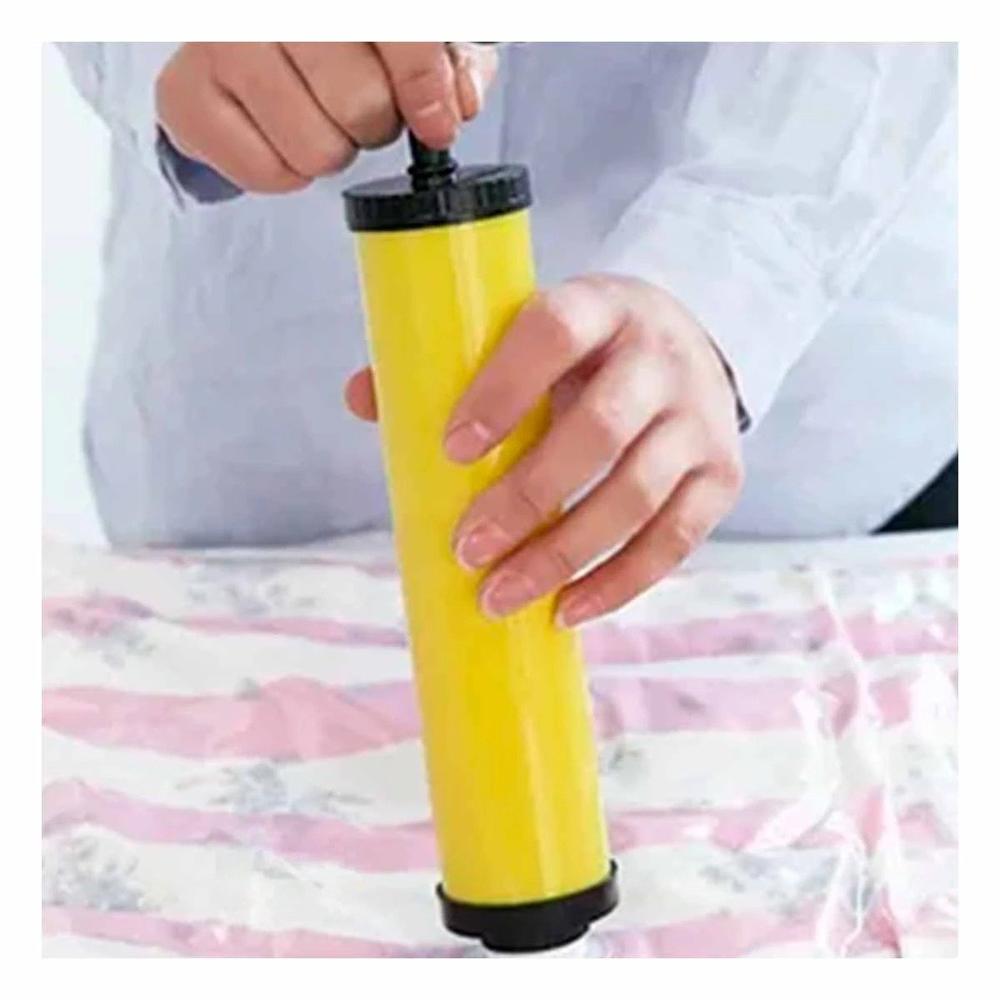 Aspirador Manual para Extraer Aire de Bolsas al Vacio en Cocina Hogar Y Papel Regalo