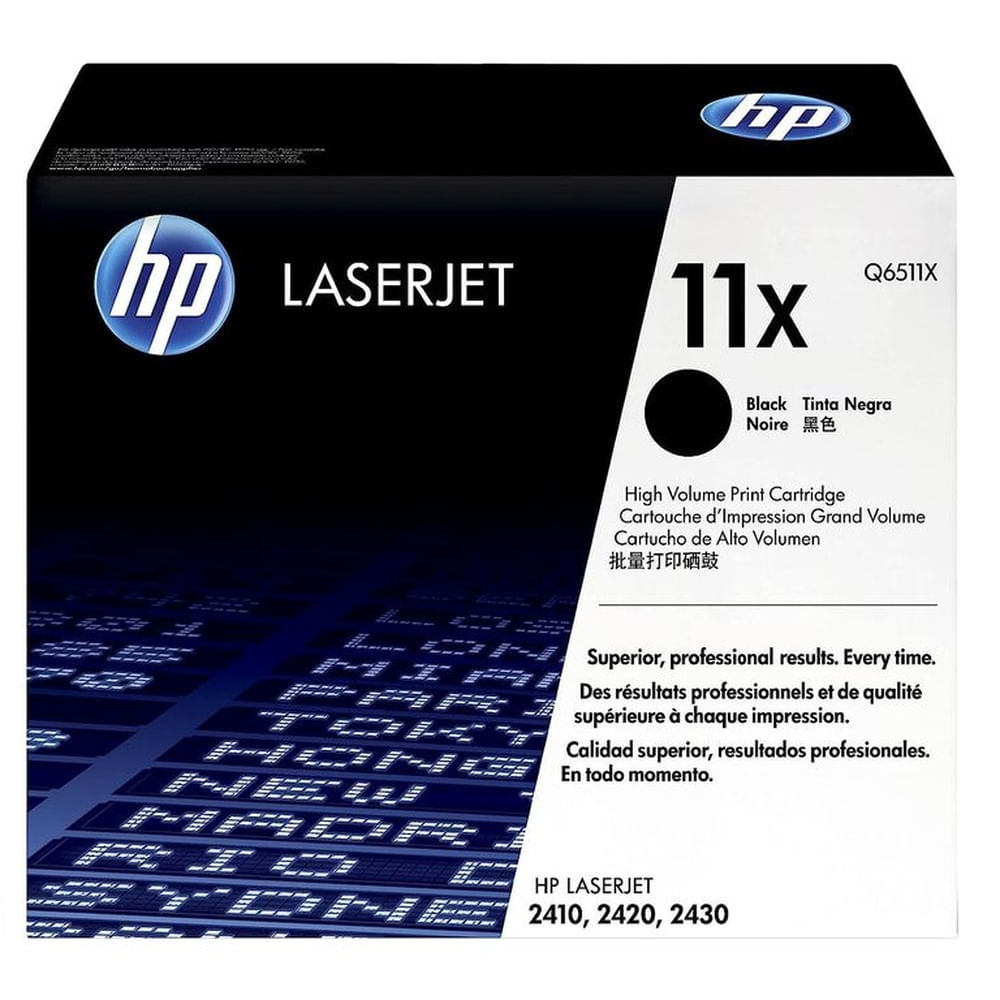 TONER HP 11X NEGRO Q6511X L.J. 2420, 2430 ORIGINAL