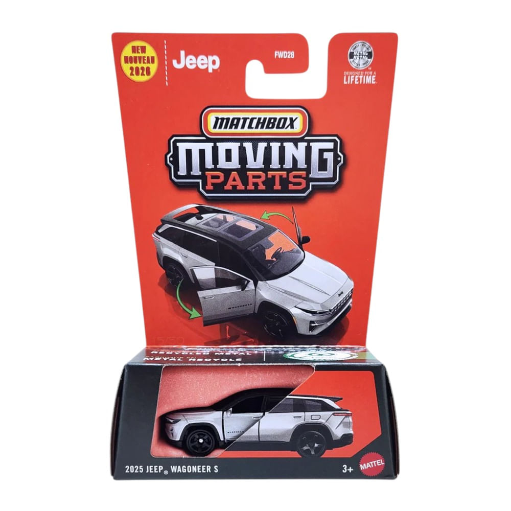 Matchbox Moving Parts 2025 Jeep Wagoneer S 1-64