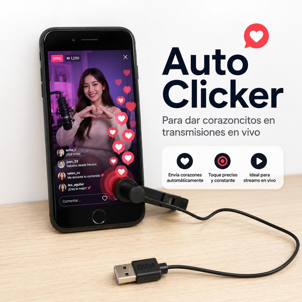 Autoclicker- Tap Tap a la pantalla ilimitado- Like envivo
