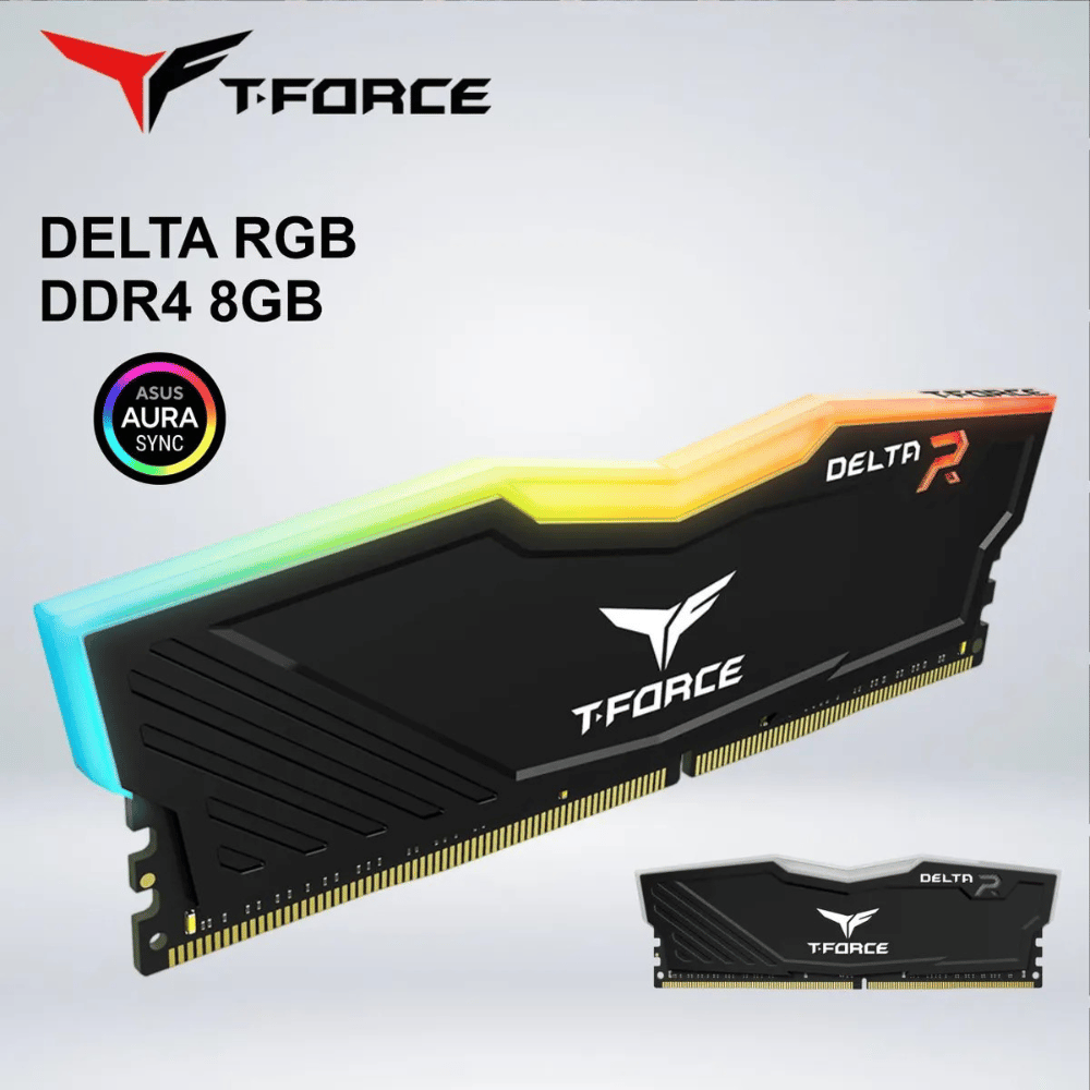MEMORIA T-FORCE DELTA RGB DDR4 8GB 3200 CL16