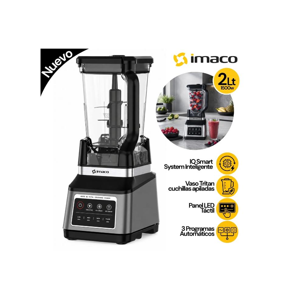 Licuadora 2L Inteligente IQ Smart System 1500W BLC1500KI Imaco