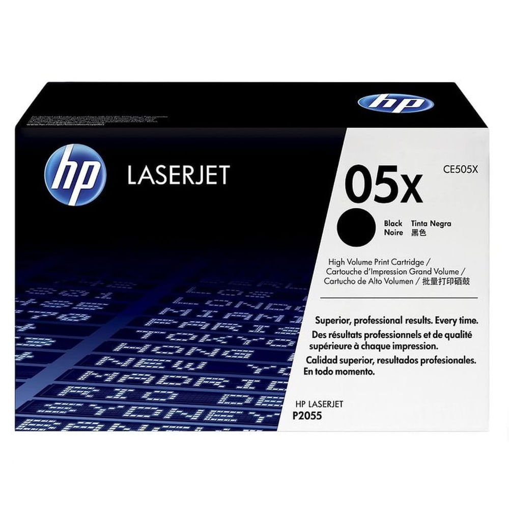 TONER HP 05X NEGRO CE505X L.J. P2055 DUAL ORIGINAL