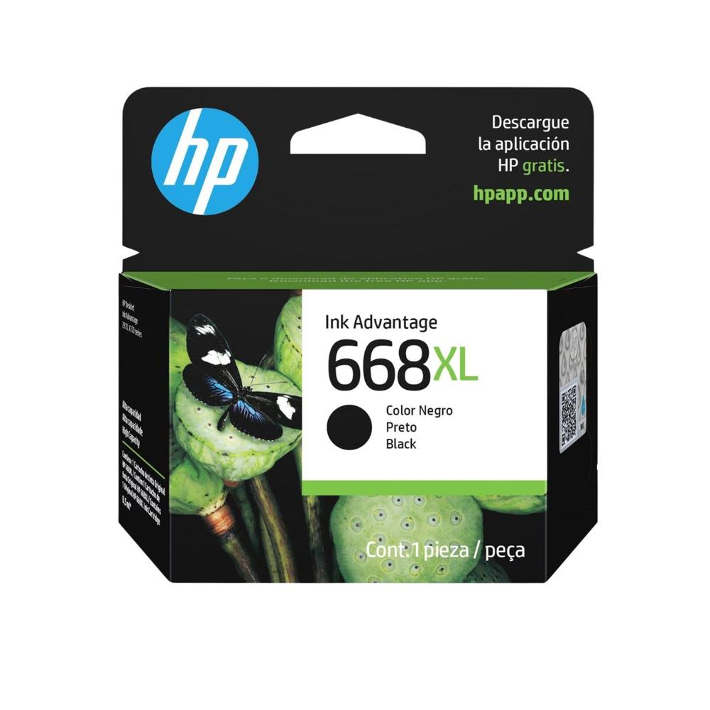 Tinta HP 7FP39VL 668XL Negro Dj 2975  4375