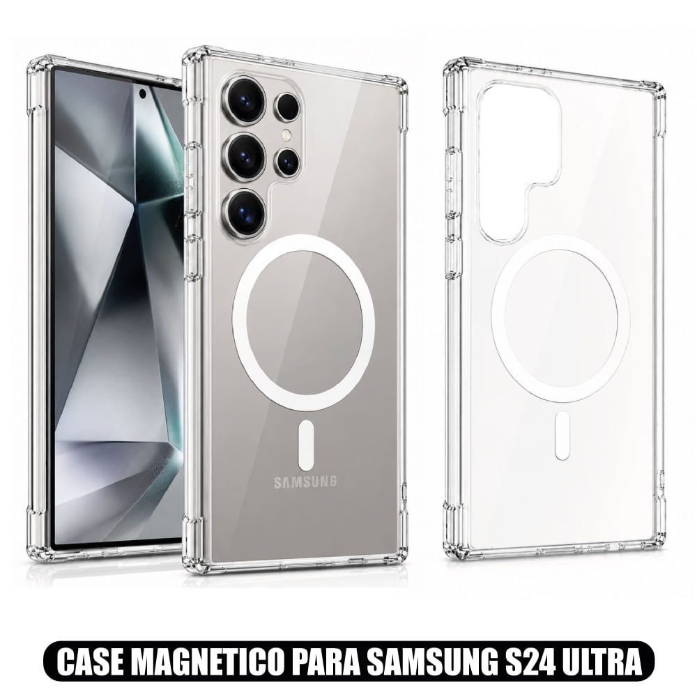 Case Magnetico compatible con Samsung S24 ULTRA Magsafe