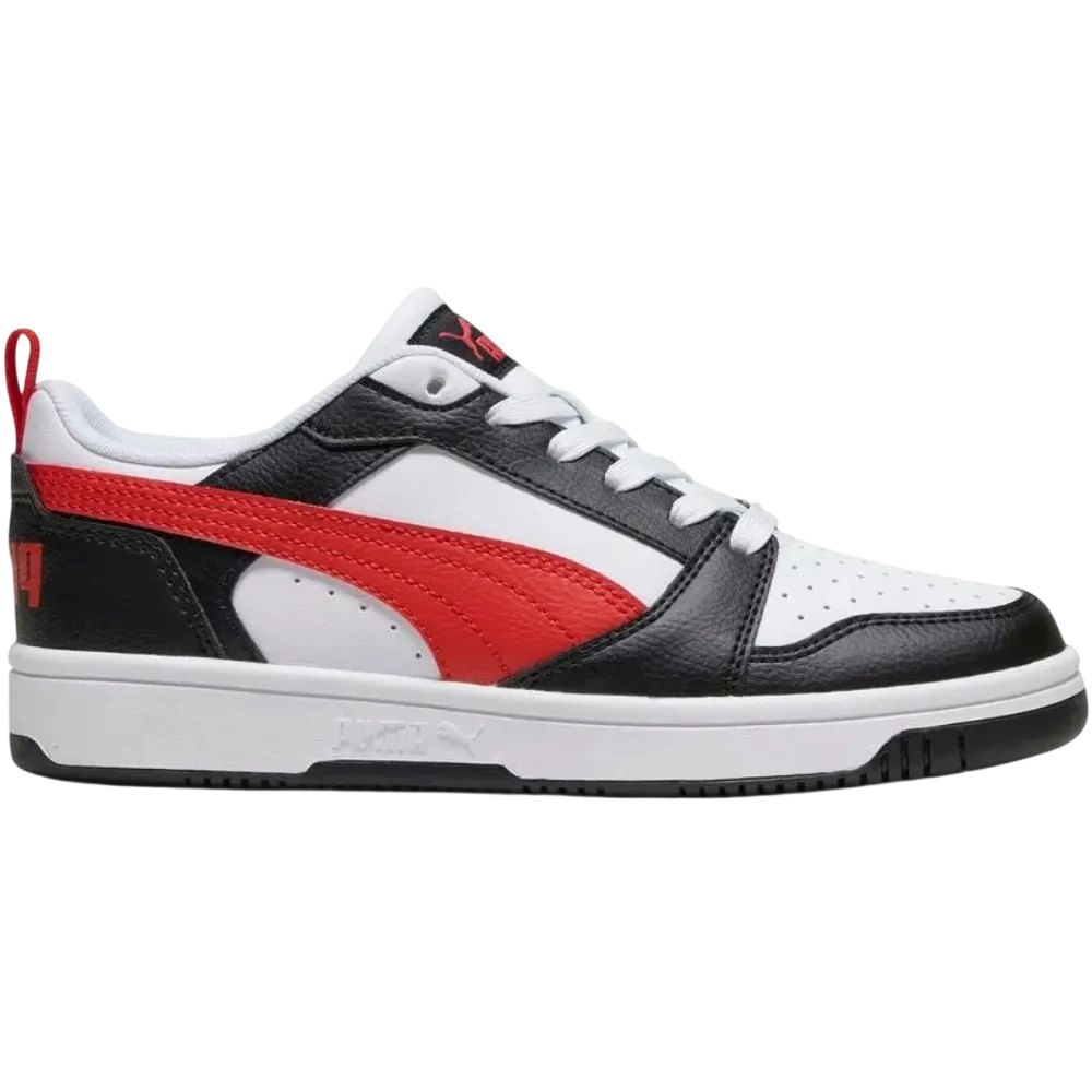 Zapatilla Puma Rebound V6 Lo Jr 39383304 Negro 38
