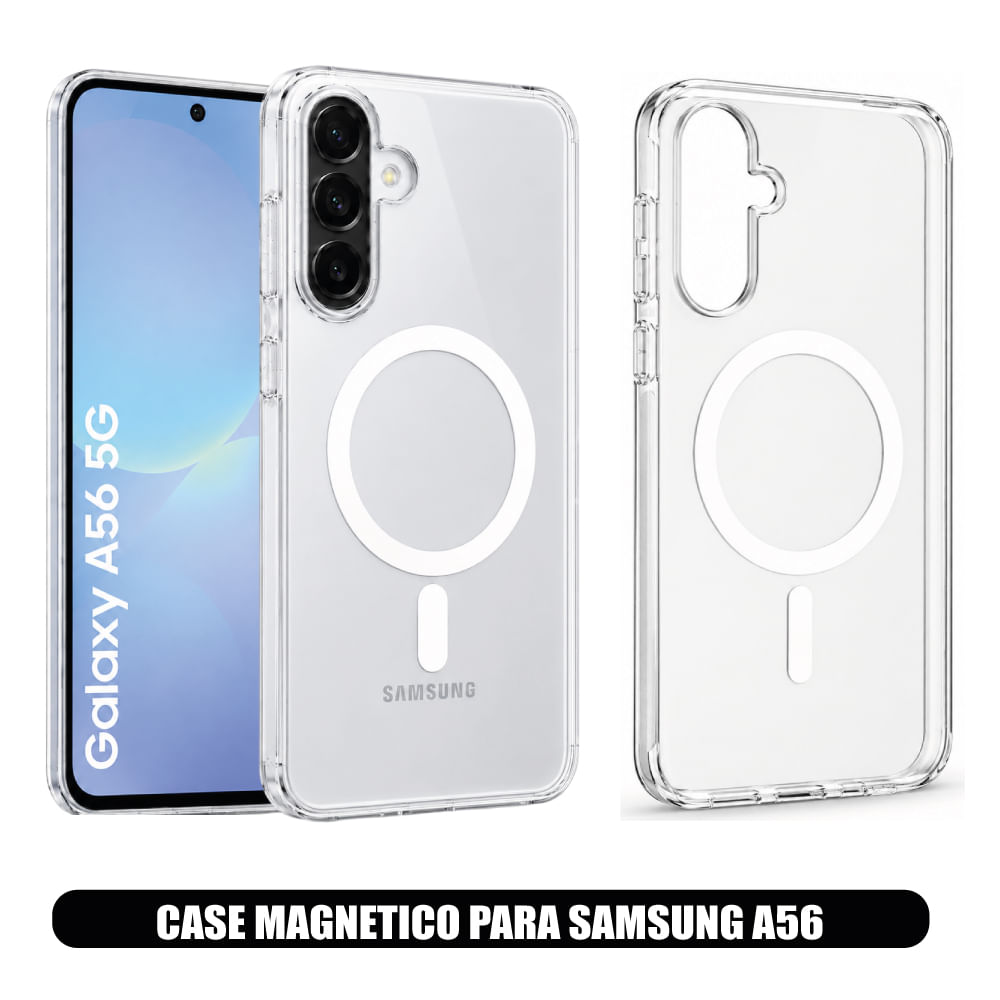 Case Magnetico compatible con Samsung A56 Magsafe