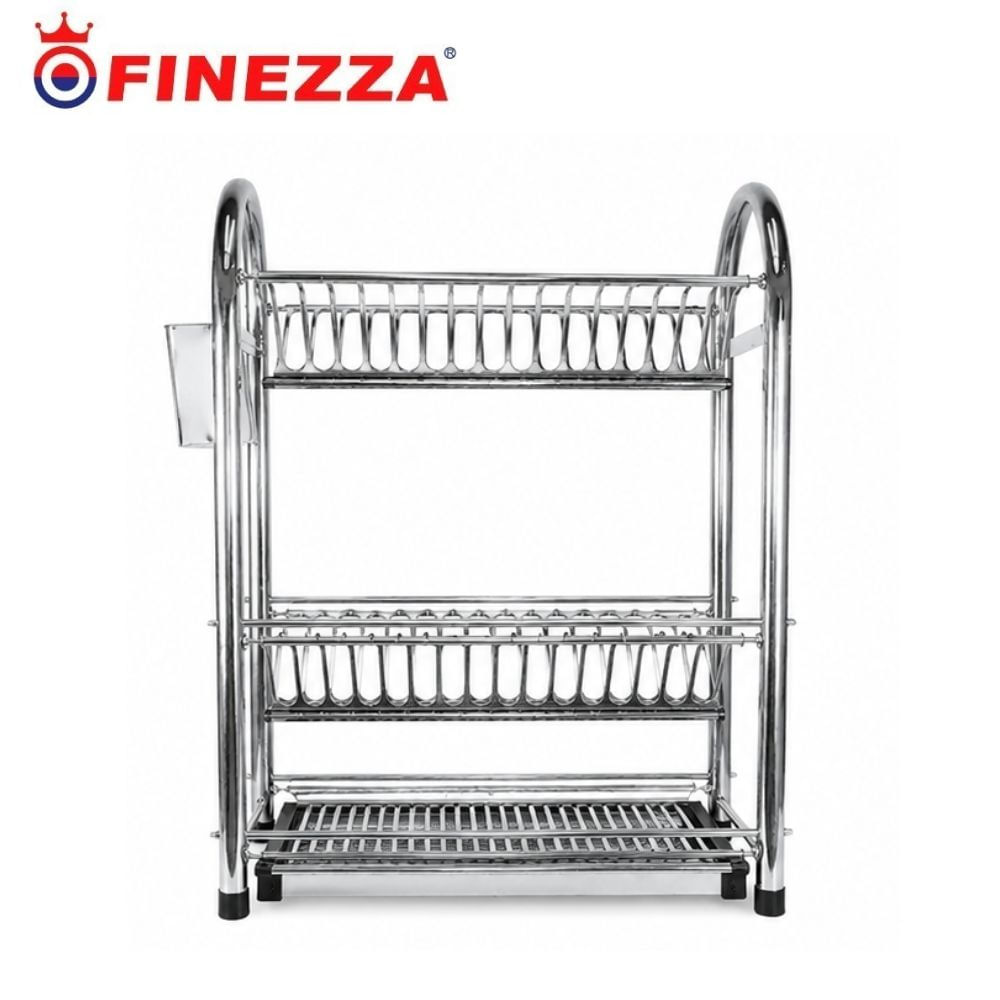 Escurridor de platos Finezza FZ 8050R  Acero Inoxidable 32 platos