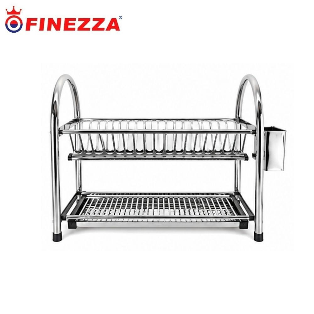 Escurridor de platos Finezza FZ 8051R  Acero Inoxidable 16 platos