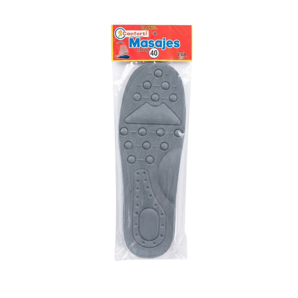 Plantillas para Zapatos Zapatillas  con Amortiguacion  Ergonomico CONFORTI Eva Lite Talla 40