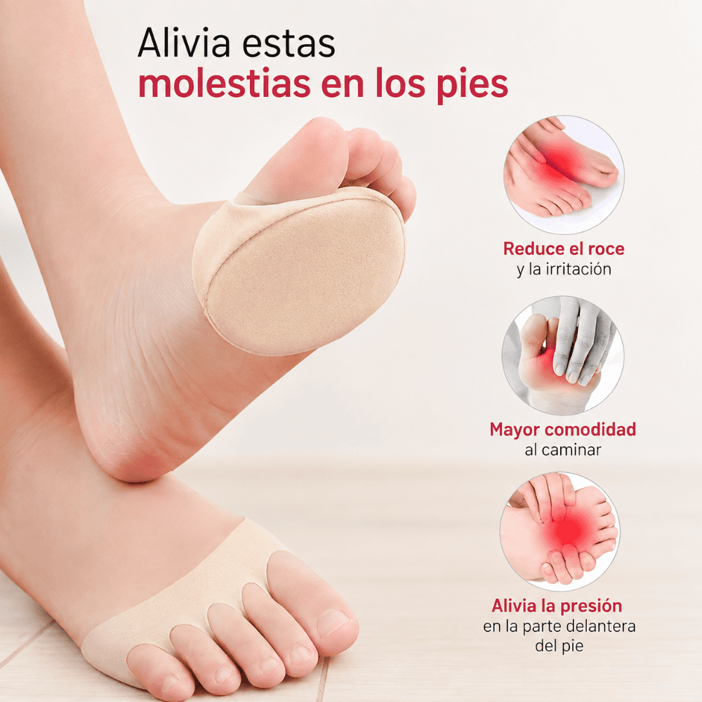 Almohadillas Metatarsales para Antepié con Acolchado Transpirable