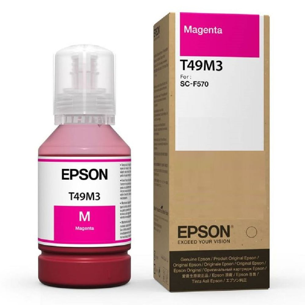 Tinta Epson T49M Magenta SureColor SC-F170, SC-570, SC-571 Original - 140ml
