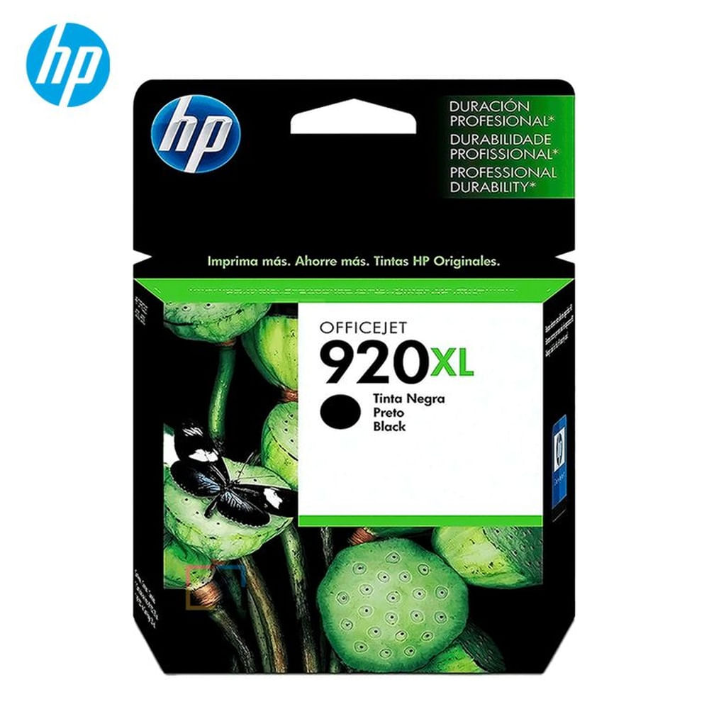 Cartucho de Tinta HP 920XL Negro CD975AL OfficeJet 6500, 7500 Original