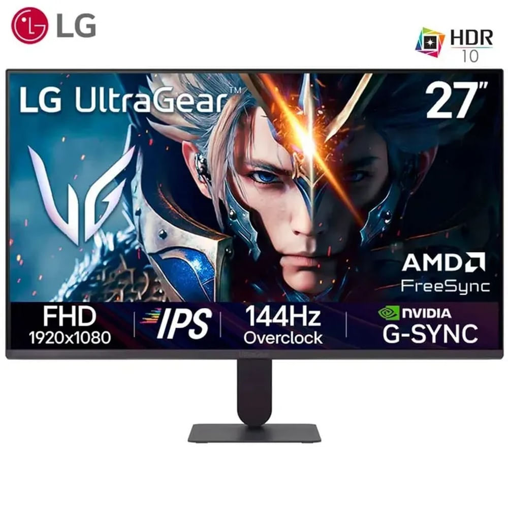 Monitor LG Gaming Ultragear 27G411A-B, 27 FHD IPS, 144Hz, 5ms